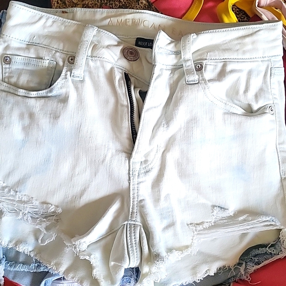 AEO jn shrts,  sz 0